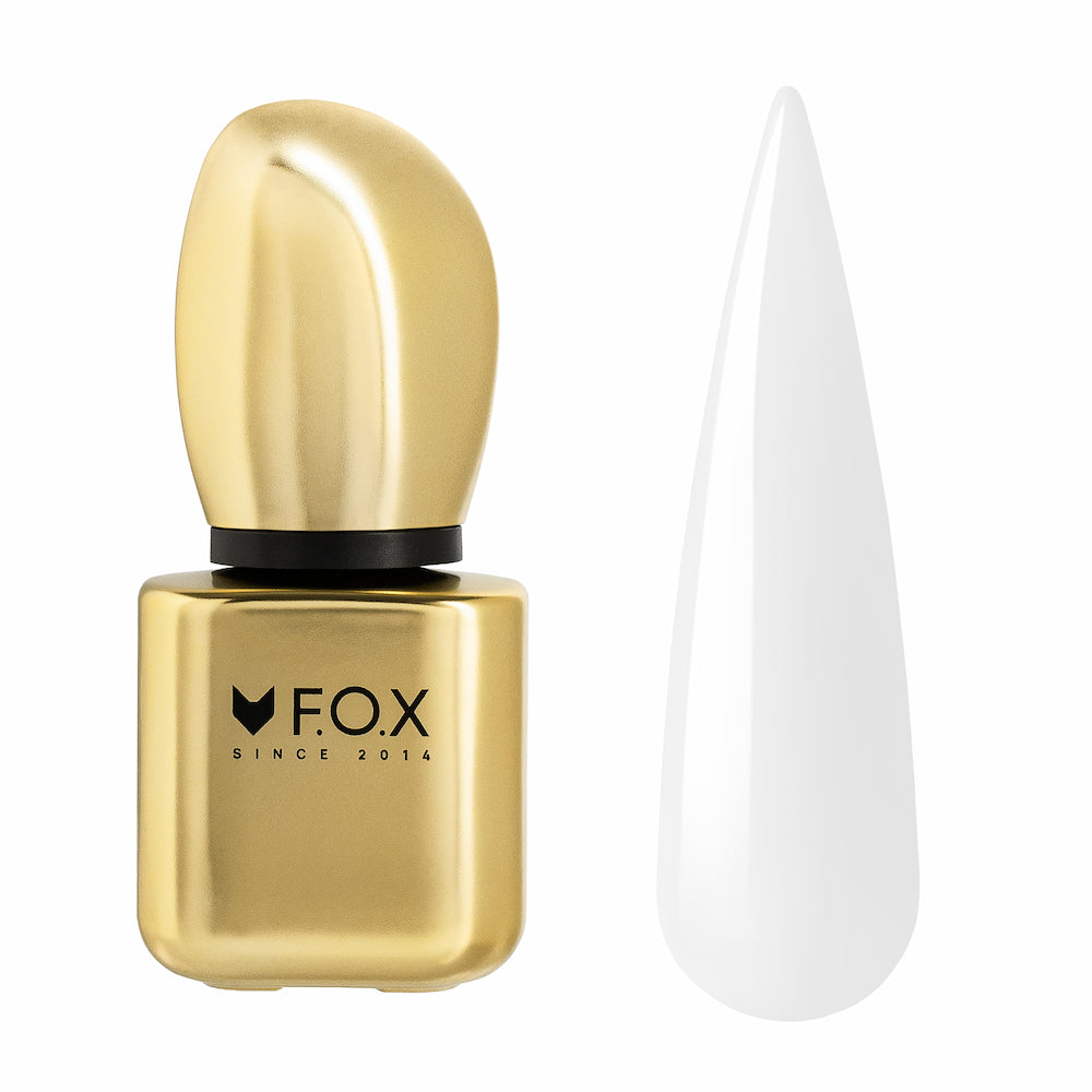 F.O.X Gel polish Ultra White, 9 ml