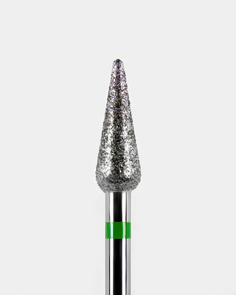 Embout diamanté n°120 vert long bud 042