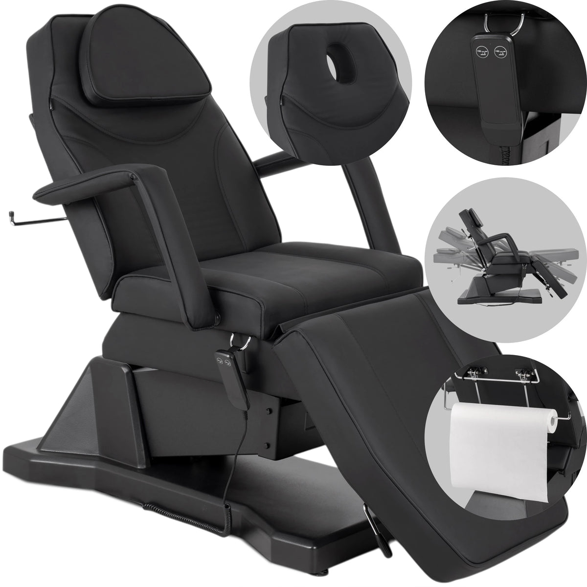 Electric beauty chair Laris Touch Core k315 black