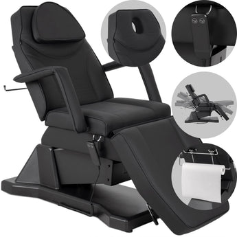Электрическое косметологическое кресло Laris Touch Core K315, чёрное