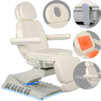 Косметологическое кресло Luxoria PRO 5 k701, snow white