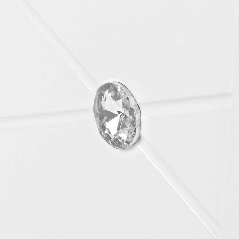 Косметическая кушетка, AZZURRO KRYSTAL 370-3, 4 мотора, белая, с подогревом