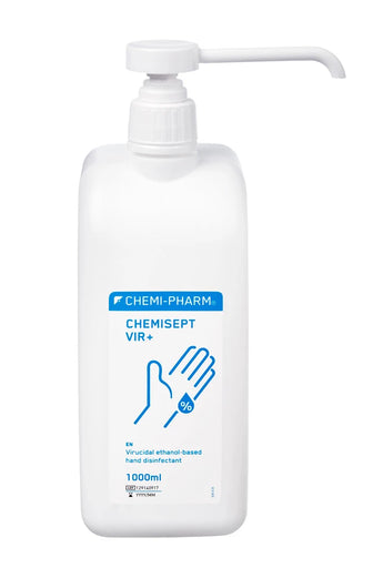 Chemisept VIR+, ādas un roku dezinficēšana, 1000 ml