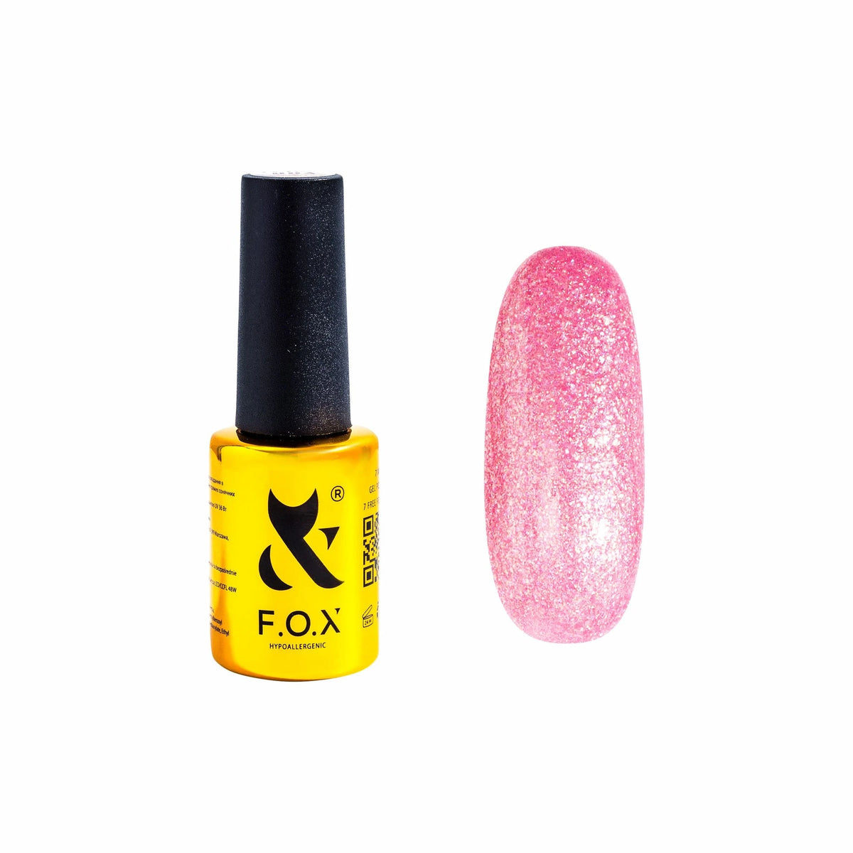 F.O.X Gēla nagu laka Fetish 004, 7 ml