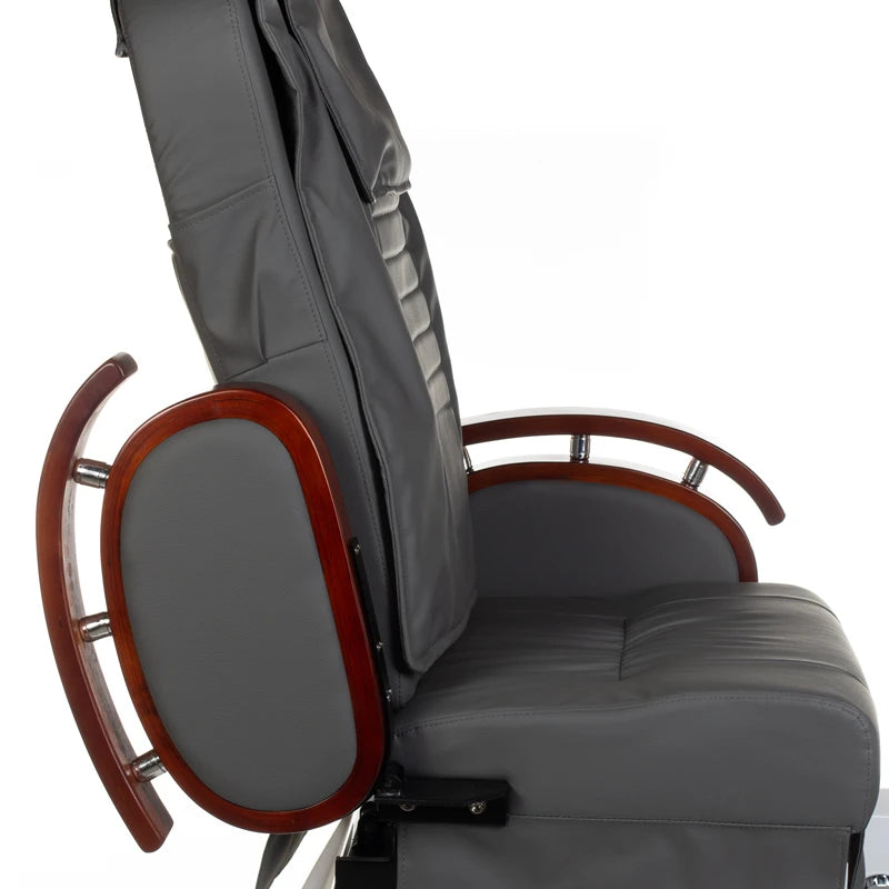 Pedikűrszék masszázzsal BR-3820D, szürke