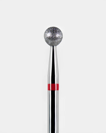 Embout diamanté ball rouge n°113, grain 040