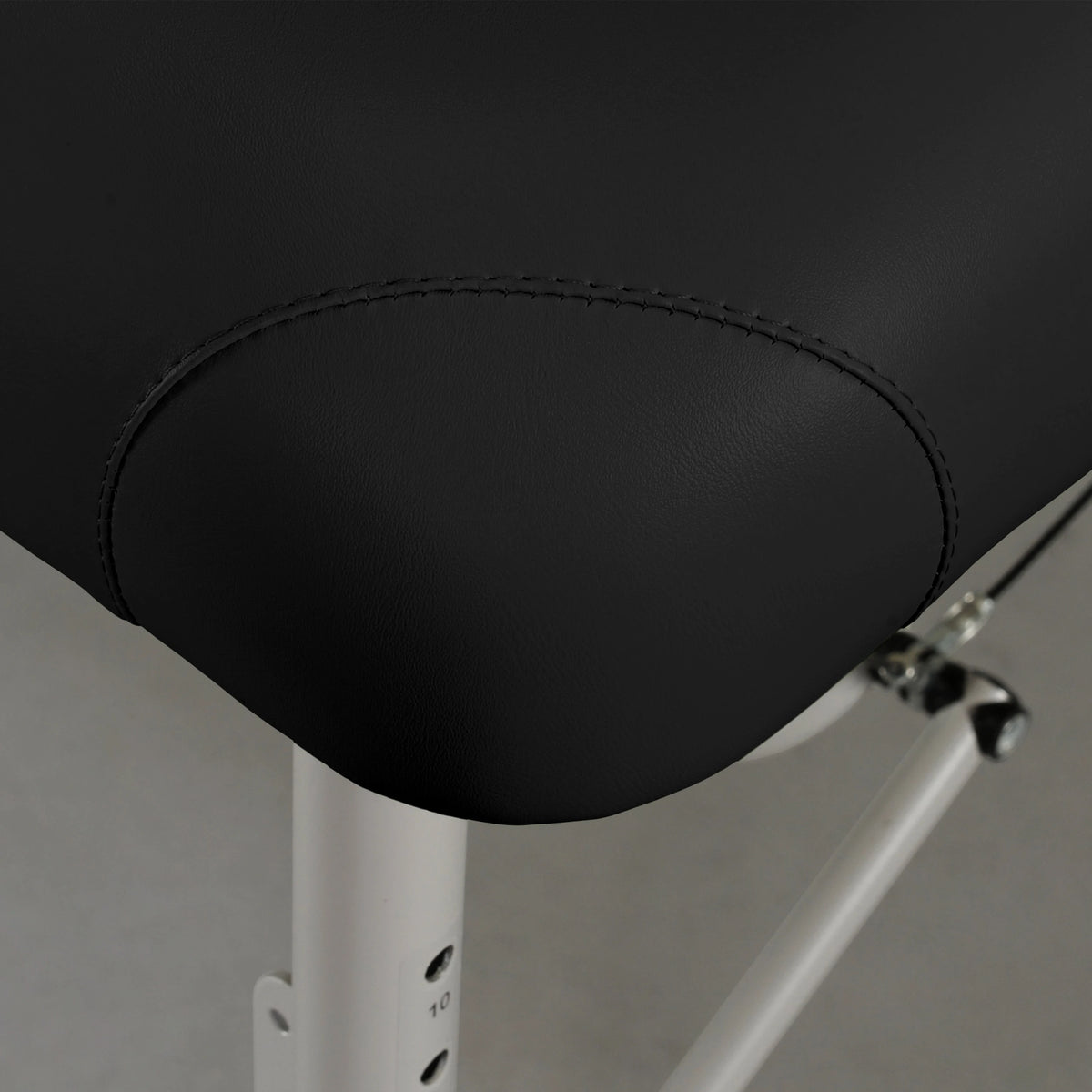 Massageliege Medmal Alu 60 Vinyl Flex K015, Schwarz