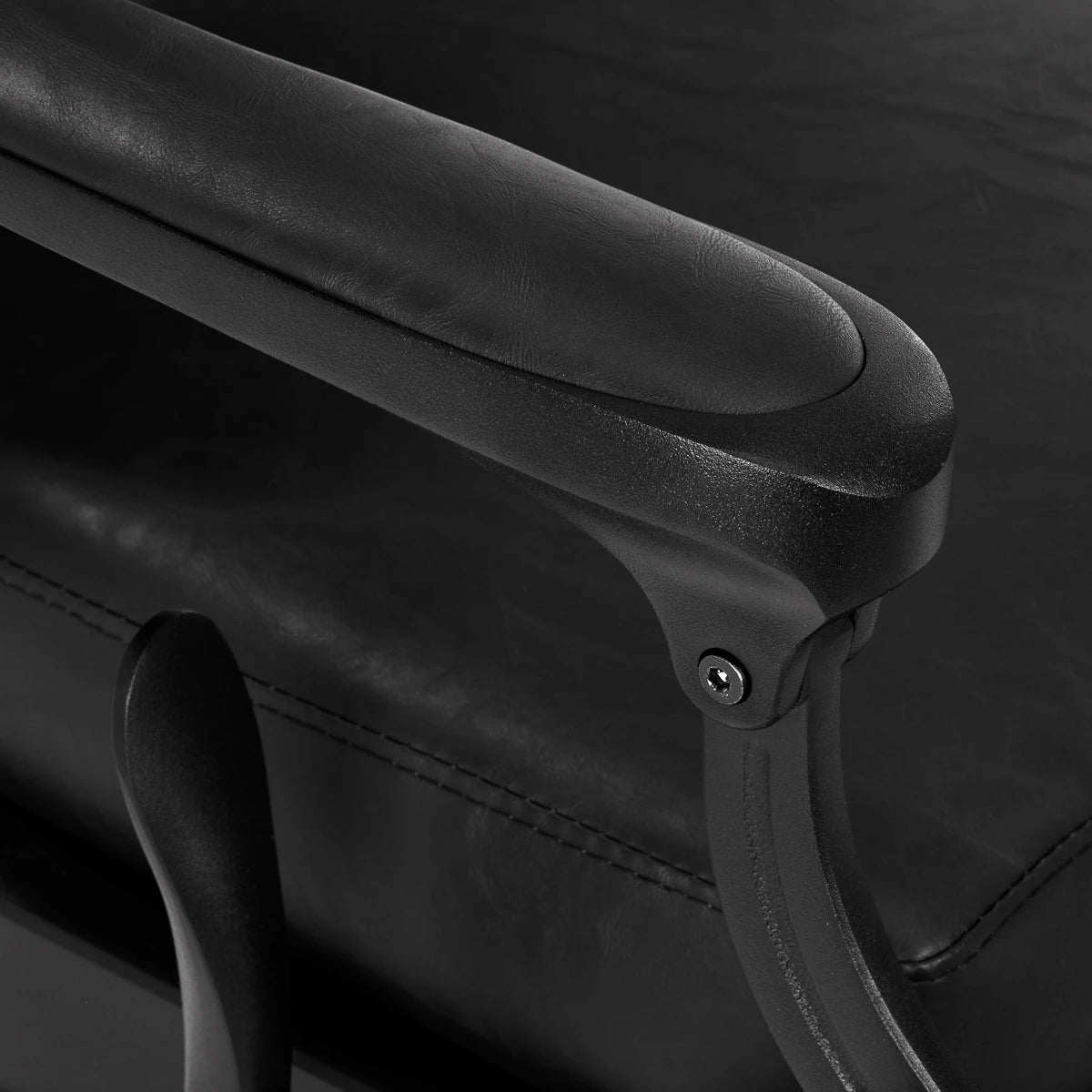 Hairdressing chair Gabbiano President black