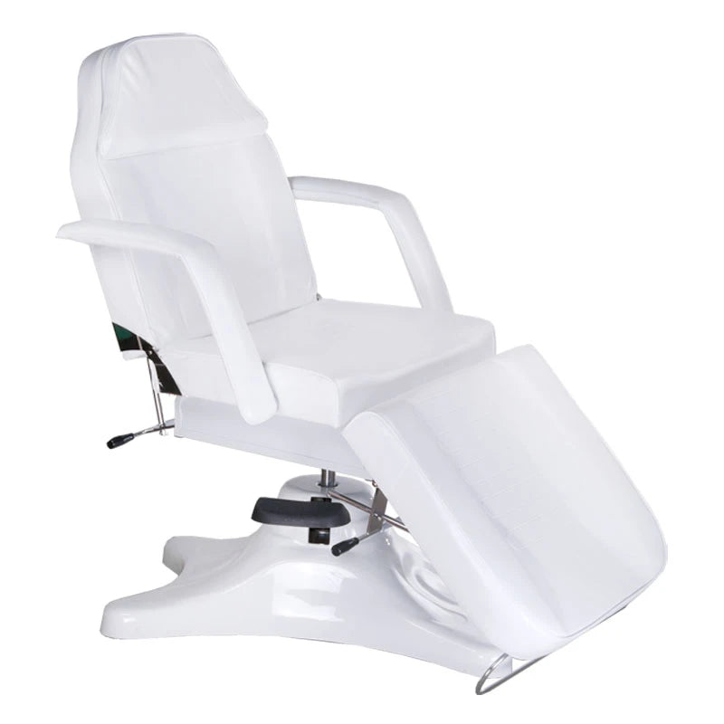 Lit cosmétique hydraulique BD-8222, blanc