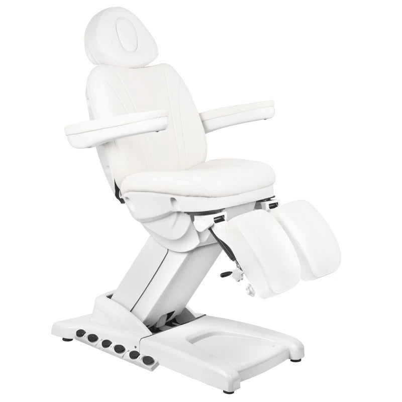 Fauteuil de pédicure AZZURRO PEDI PRO EXCLUSIVE, 3 moteurs, blanc