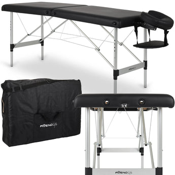 Nina Comfy Base K515 Hopfällbart massagebord, svart