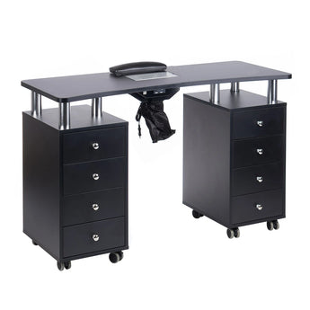 Manicure table BD-3425+P BLACK
