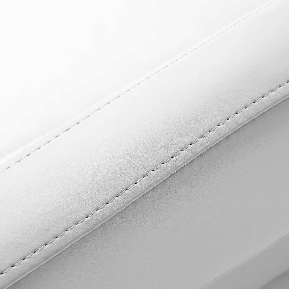 Azzurro Lux 4m Chaise cosmétique blanche avec berceau