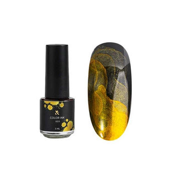 F.O.X Color Ink Nagu dizainam, Golden 009, 5 ml