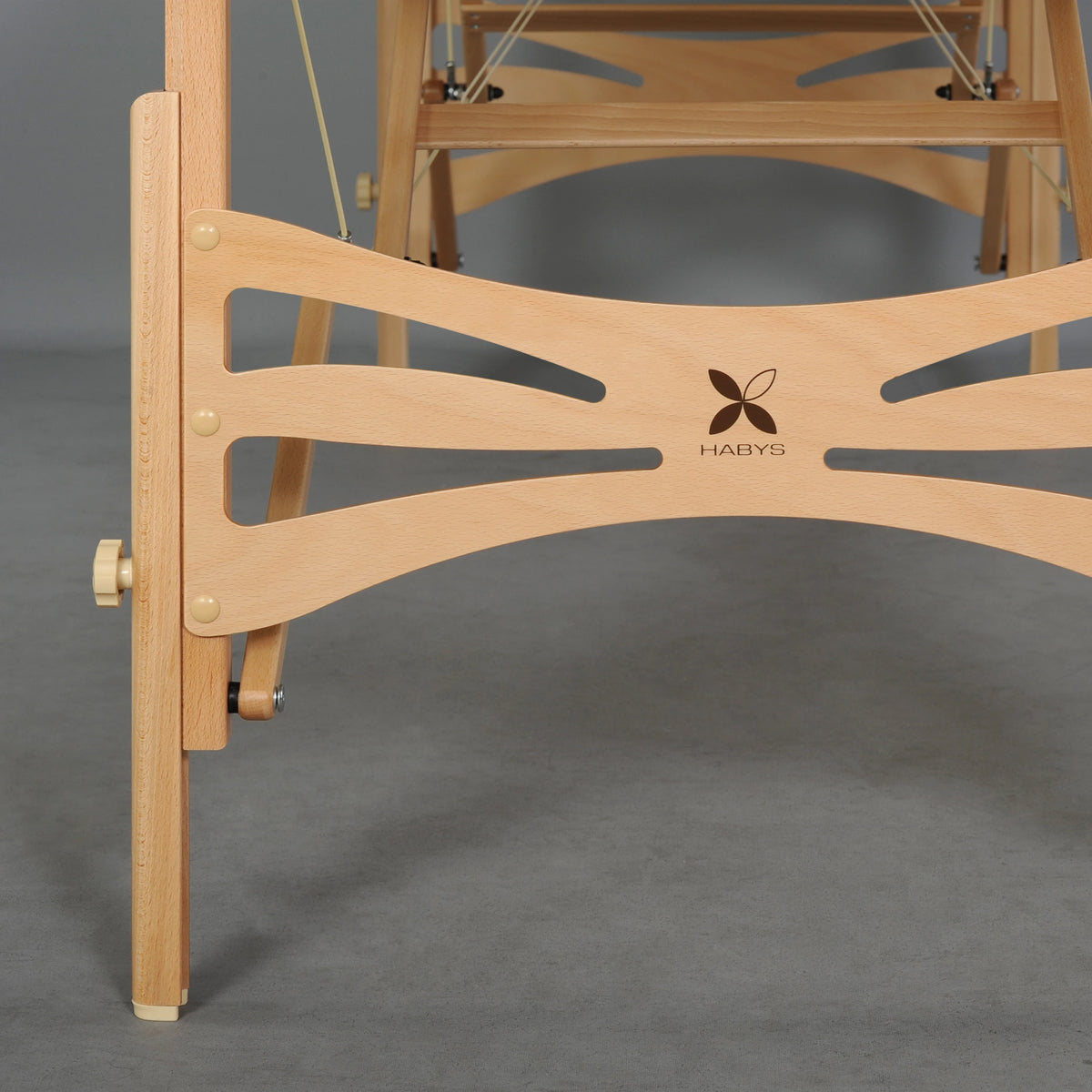 Table de massage Panda Plus Bois Clair 70 Vinyle Flex K022 Vert