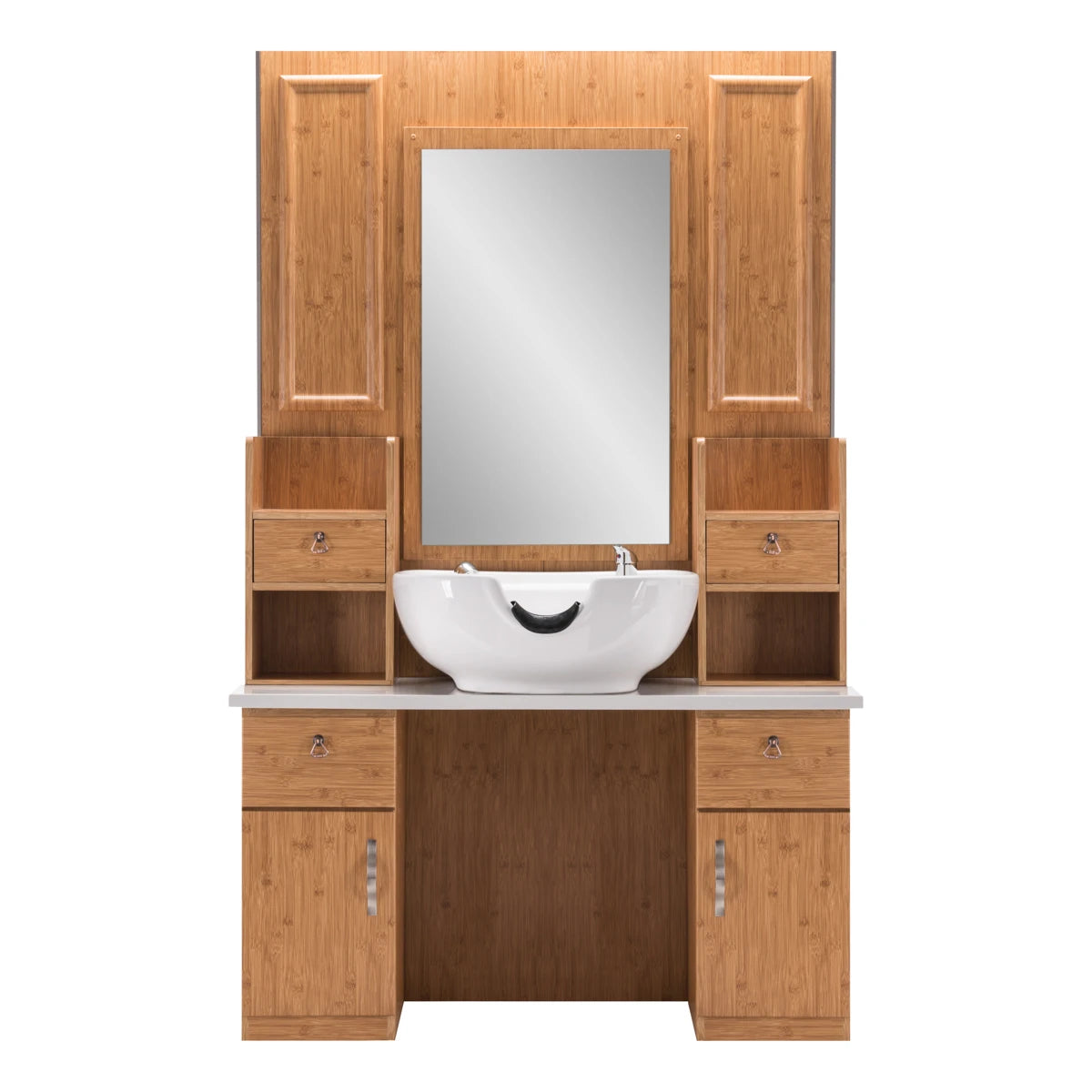 Hairdressing console, Gabbiano B072, with washbasin
