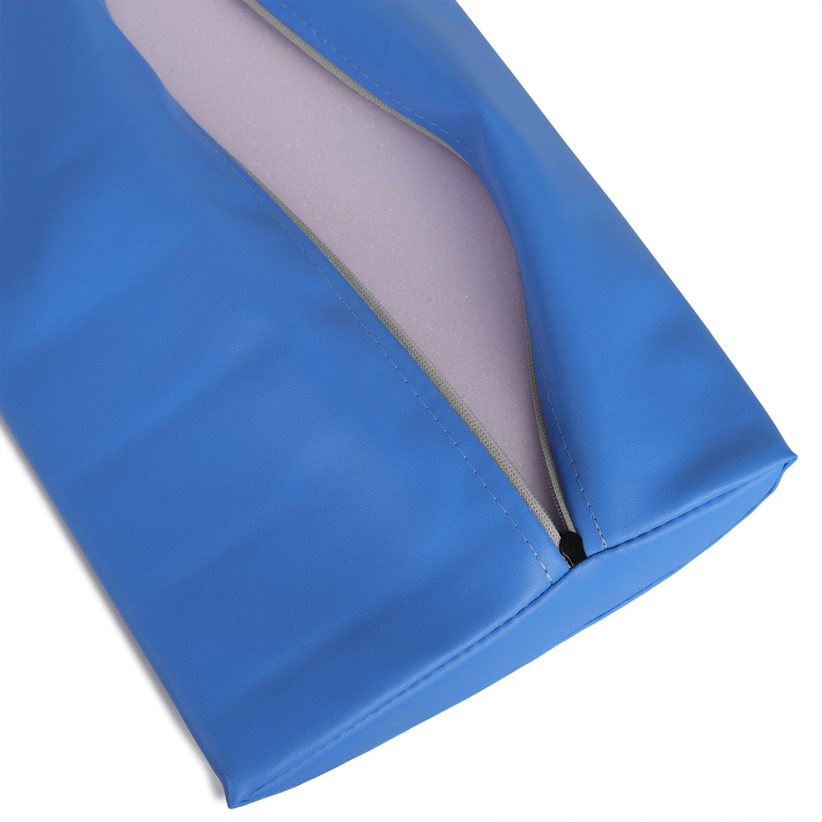 Semi-Round Bolster Lendenstütze 40x25x5 Soft K023, Blau