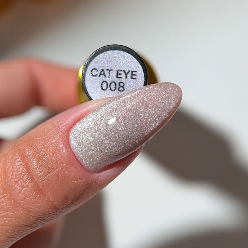F.O.X Gēla nagu laka Cat Eye 008, 7 ml