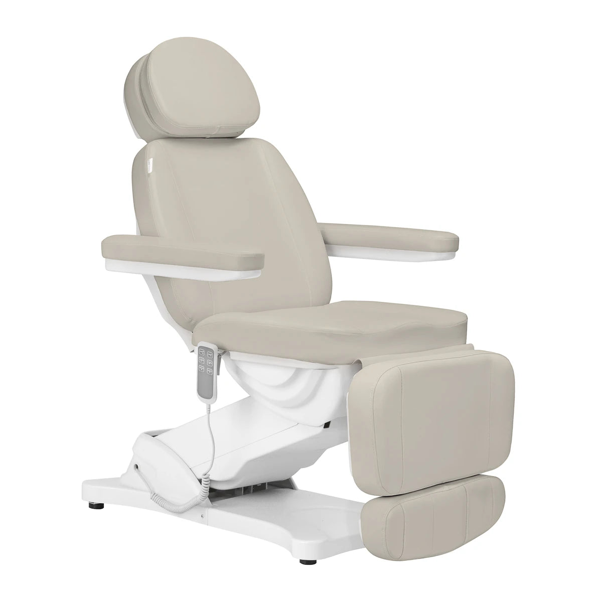 Chaise cosmétique électrique SILLON CLASSIC 3 moteurs, couleur sel de mer