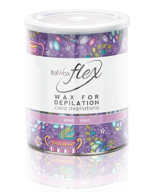ItalWax FLEX Ceretta in barattolo Wine, 800 ml