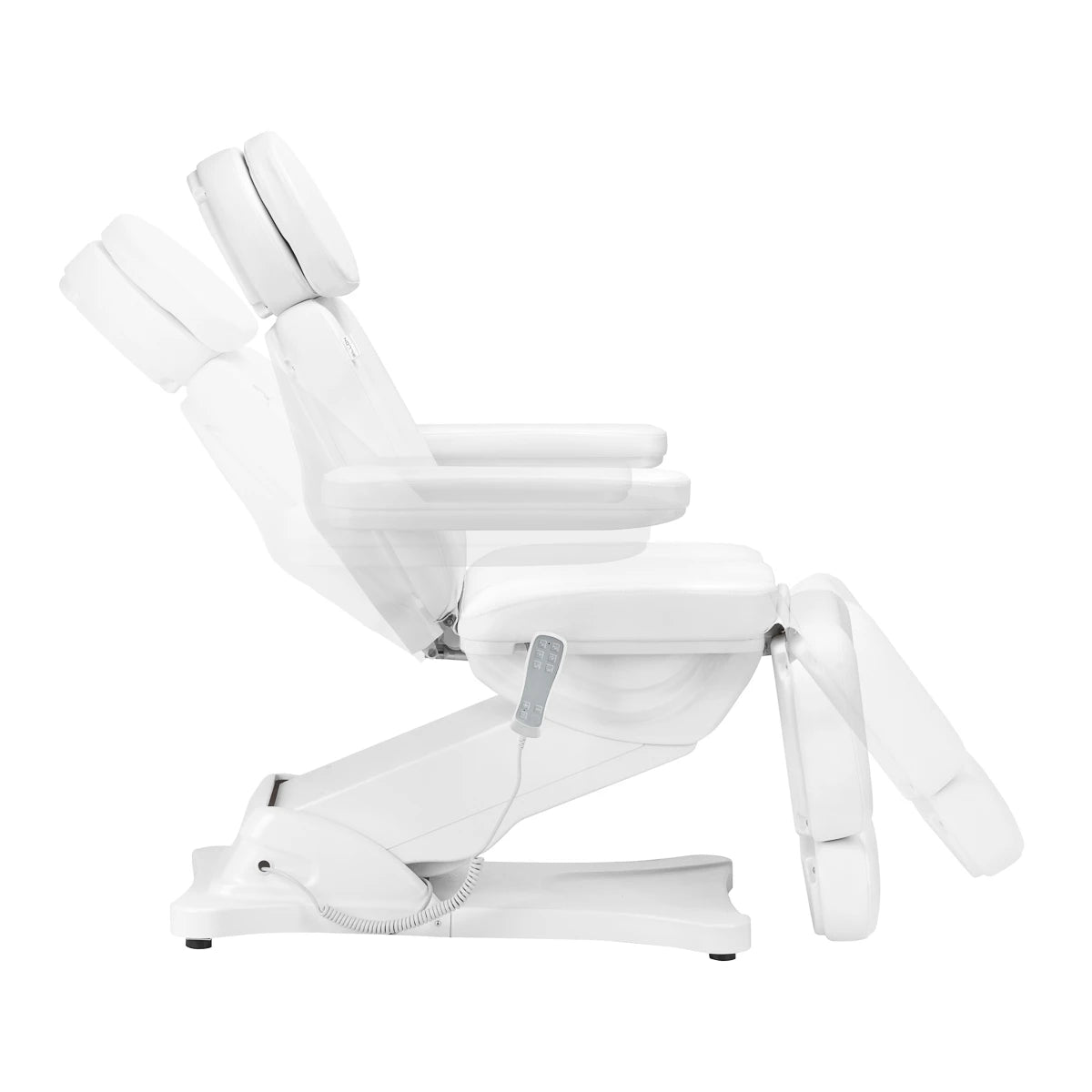 SILLON CLASSIC Elektriline Kosmeetiku kliendivoodi, 3 mootoriga, soojendusega, valge