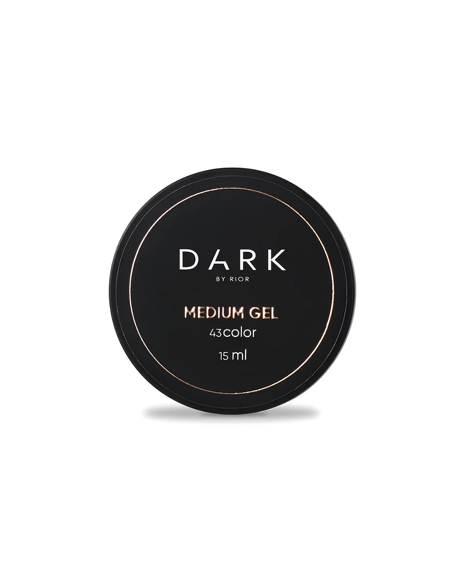 DARK by Rior Medium Gel №43, 15 ml (bez ota)