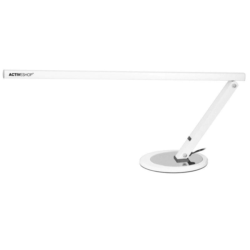 Plāna LED lampa, balta