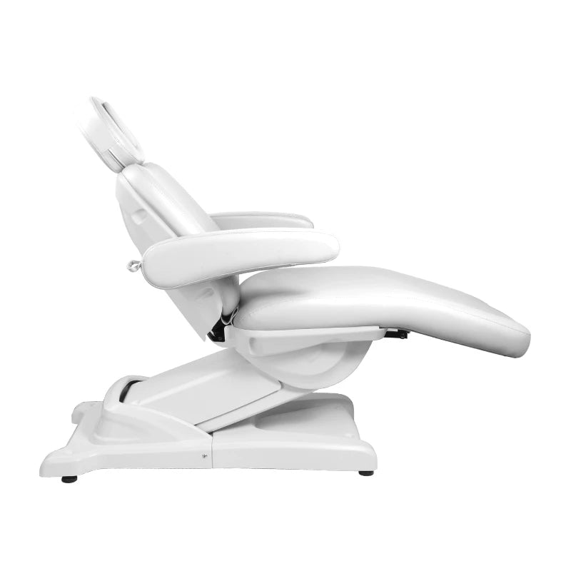 Косметологическое кресло-кушетка 970b, 3 мотора, белое