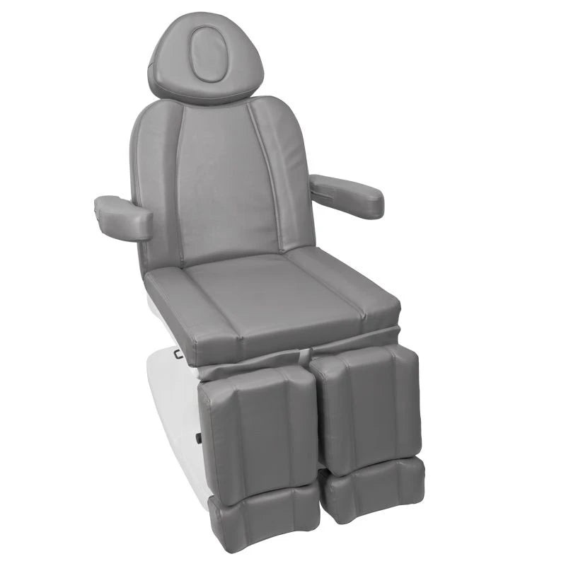Fauteuil de pédicure Azzurro 708AS PEDI, 3 moteurs, gris