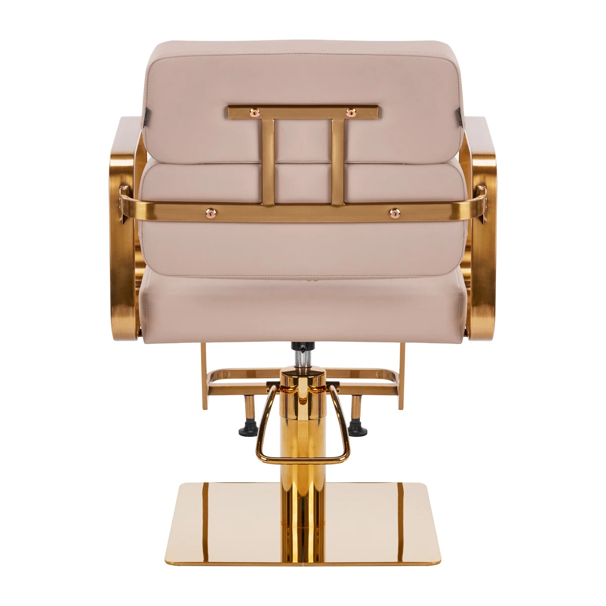 Hairdressing chair Gabbiano Porto golden-beige