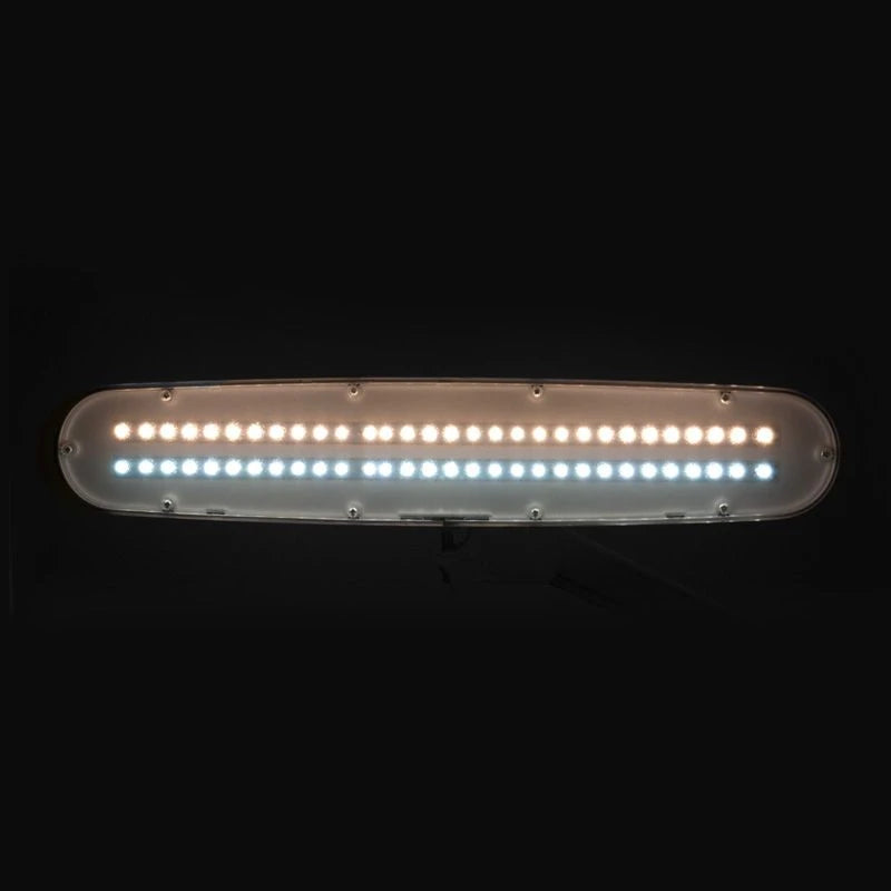 Elegante Darba lampa LED 801-TL, ar regulējamu apgaismojuma intensitāti un krāsu temperatūru, balta