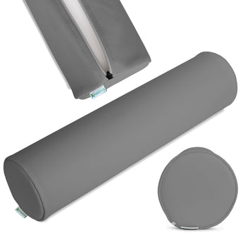 Apaļš spilvens 15x60 k722 Pelēks