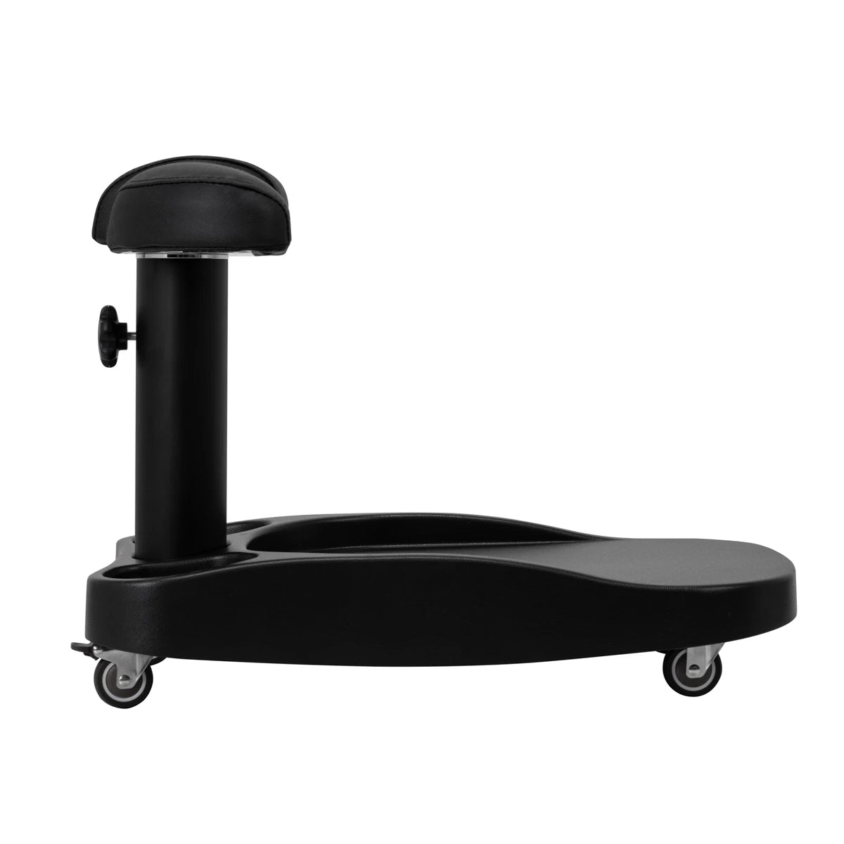 Azzurro chariot de pédicure avec plateau, noir