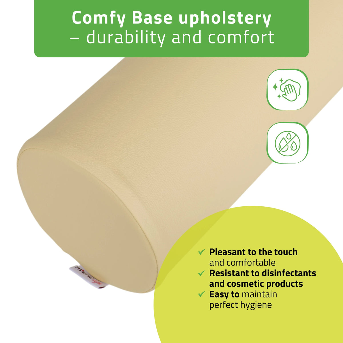 Round Bolster 15x60 - K533 Beige