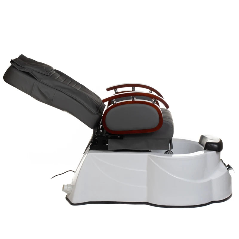 Pedikűrszék masszázzsal BR-3820D, szürke