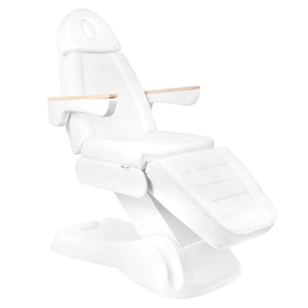 Косметологическое кресло-кушетка LUX 870b, 3 мотора, белое