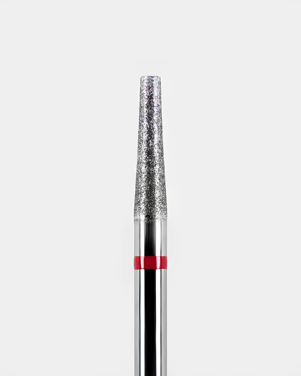 Embout diamanté n°130 cône tronqué rouge 2,5 mm