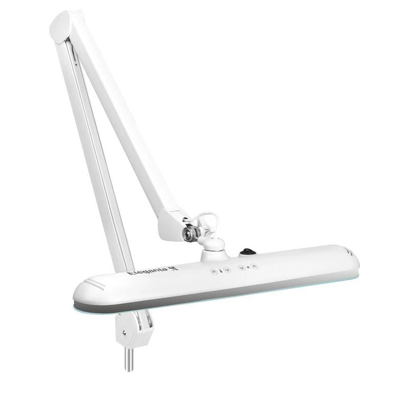 Elegante Darba lampa LED 801-TL, ar regulējamu apgaismojuma intensitāti un krāsu temperatūru, balta