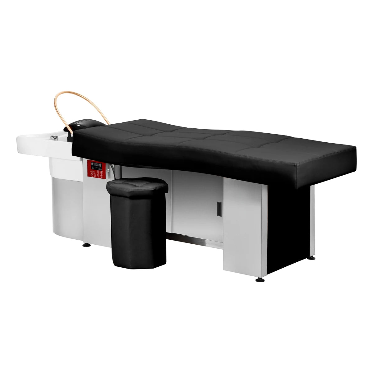 Gabbiano Head Spa 017B hair washing bed black