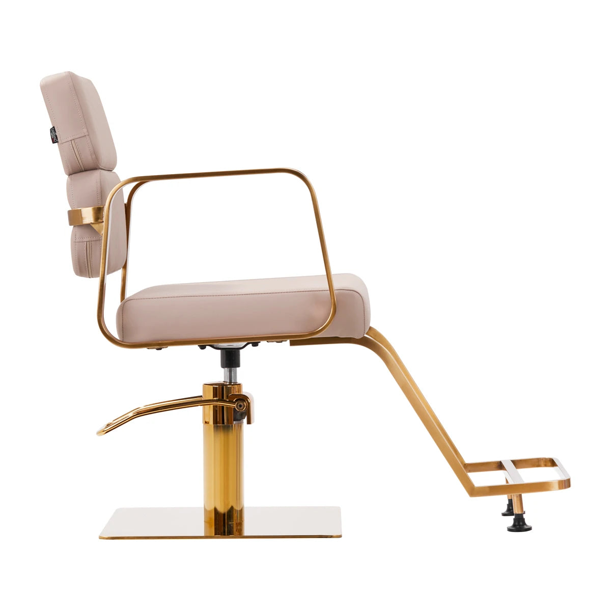 Hairdressing chair Gabbiano Porto golden-beige