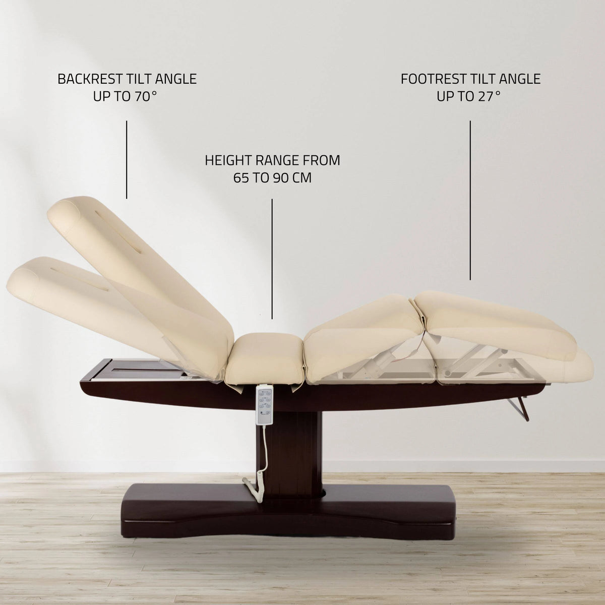 Table de massage fixe Libra 4 HEAT So Skin K434 Beige