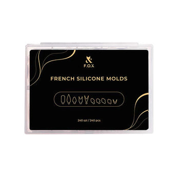 F.O.X Forme in silicone French Tip, 240 pz