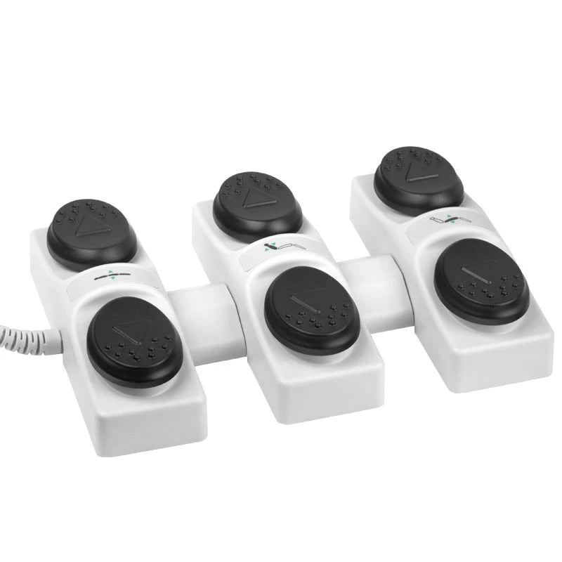 Commande au pied pour siège Azzurro 3 moteurs