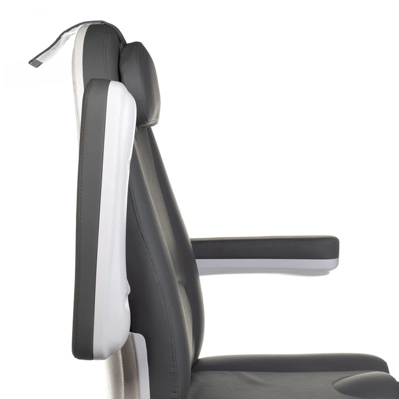 Beauty bed-couche 6672B, 3 motors, gray