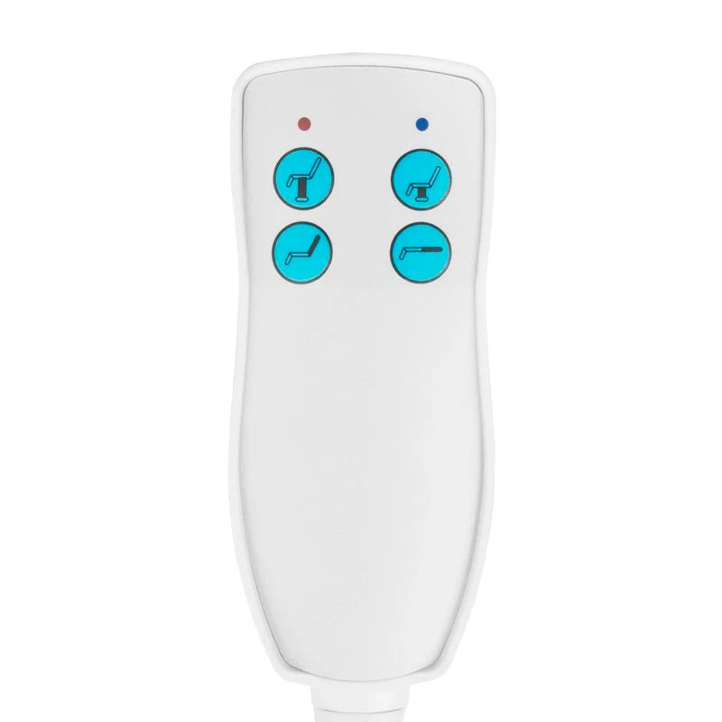 Beauty bed-couche 871A, 2 motors, white