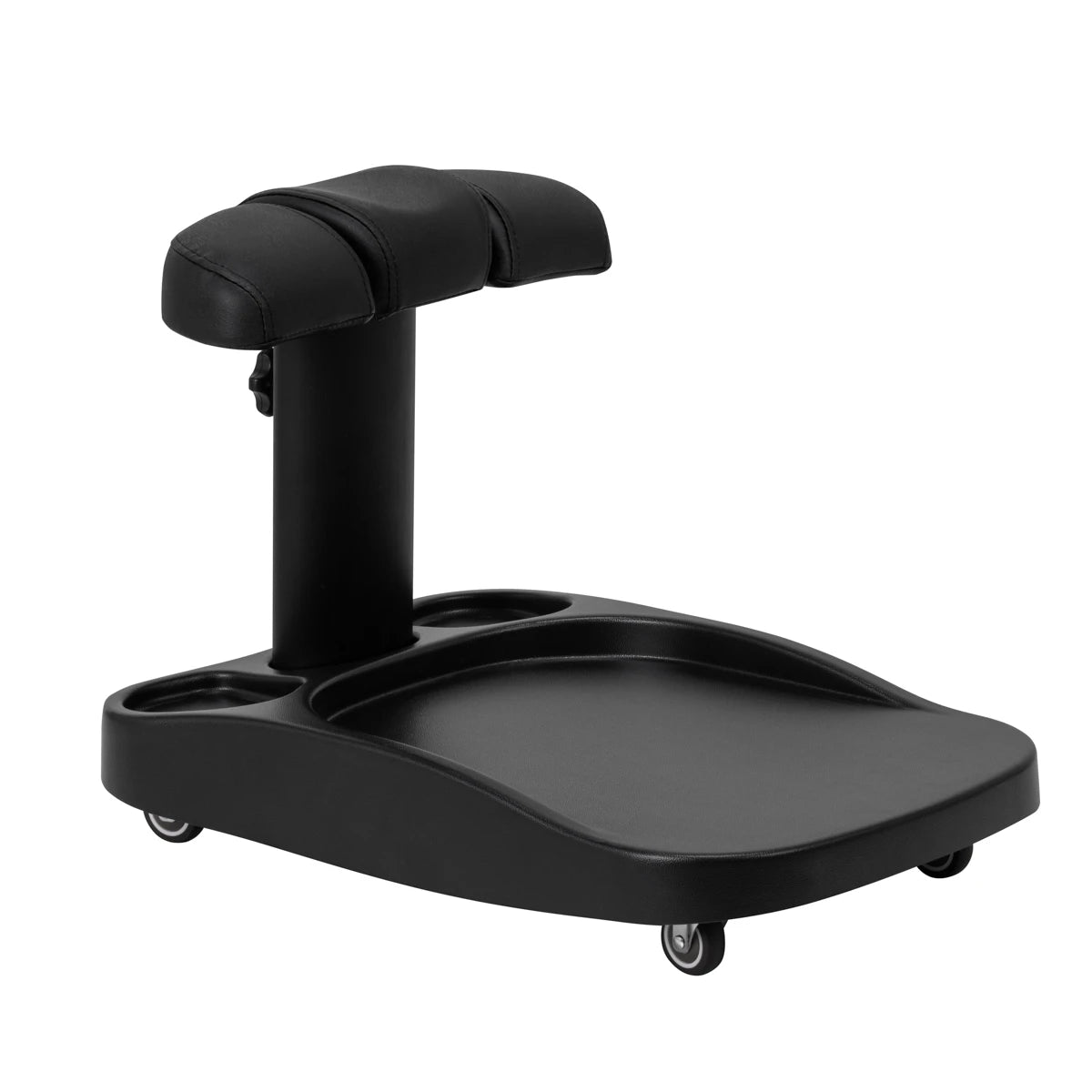 Azzurro chariot de pédicure avec plateau, noir