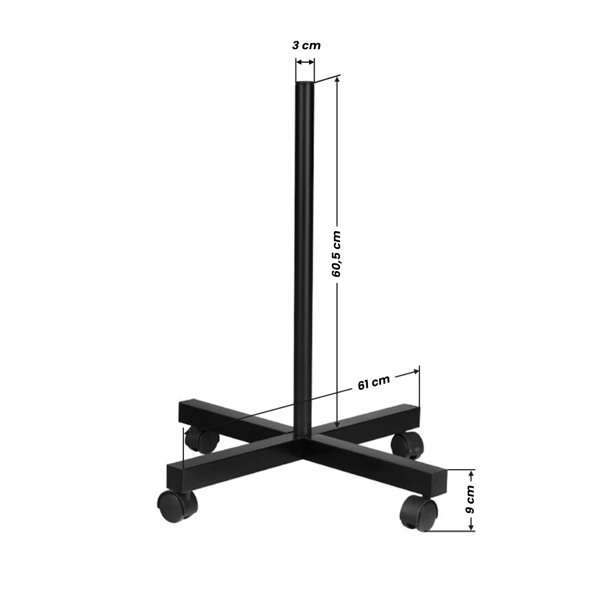 Lampe loupe S4 + trépied noir