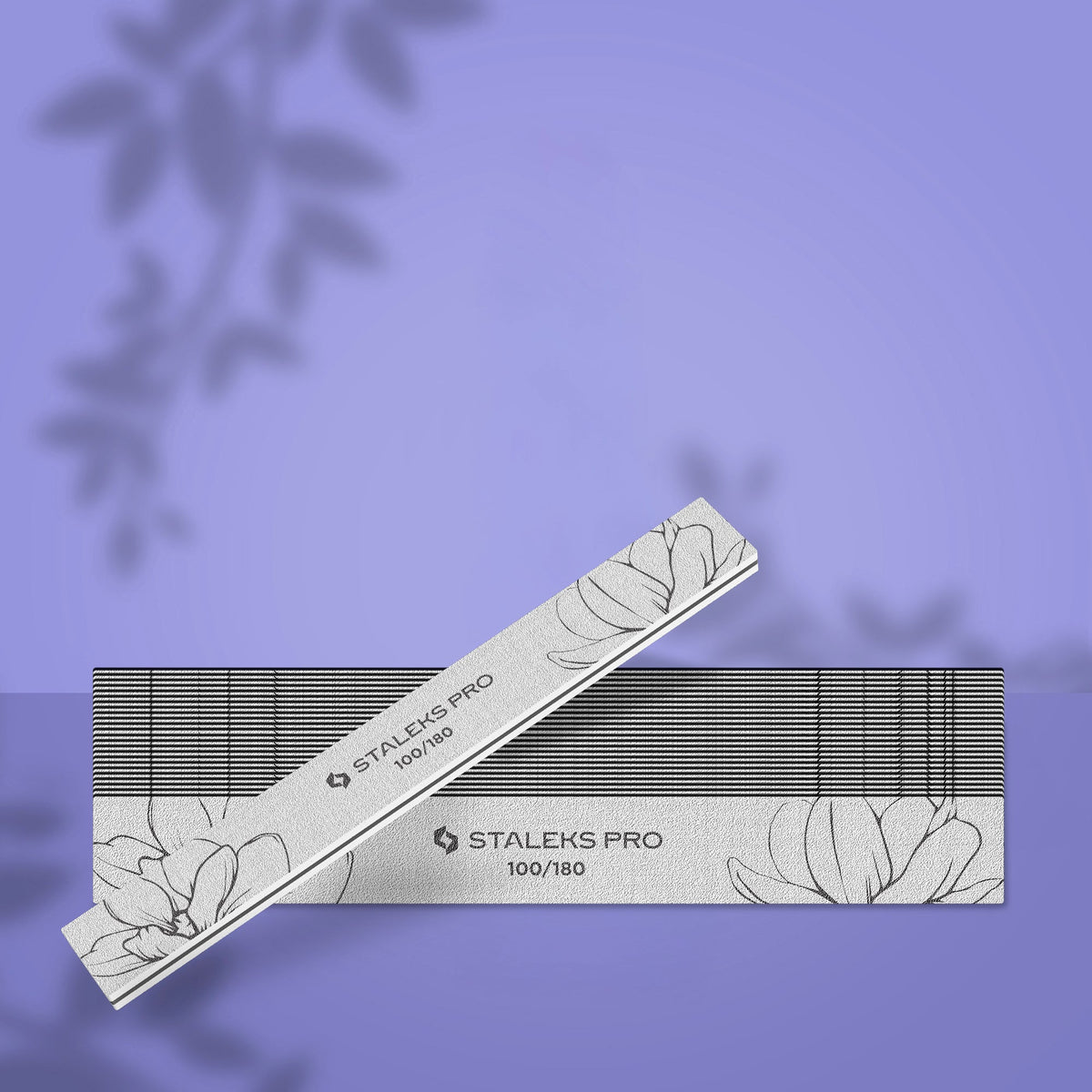 Straight mineral nail file EXPERT 20 100/180 grit (25 pcs)