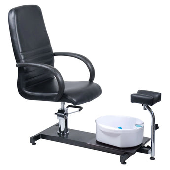 Pedicure Chair with foot massager BW-100, black