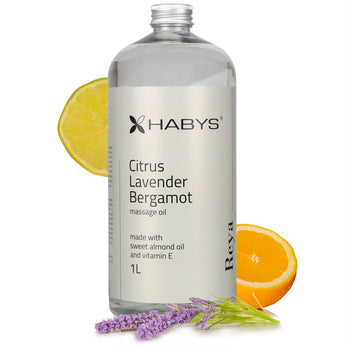 Massaažiõli, Tsitrus/Lavendel/Bergamott, 1000 ml